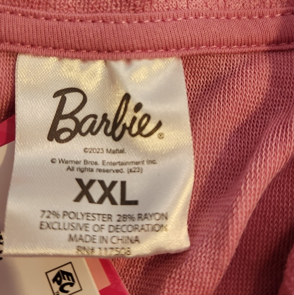 Barbie pink lounge pajama set - Picture 6 of 15